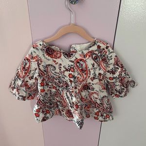 Janie and Jack girls top size 5, great condition